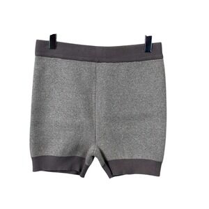 Nude Lucy Shorts Women's Size Small Brown Cotton Blend Stretch Knit Short